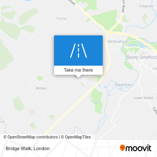 Bridge Walk map