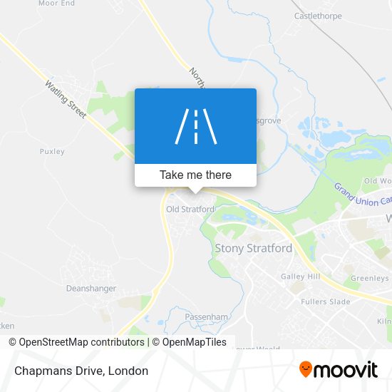 Chapmans Drive map