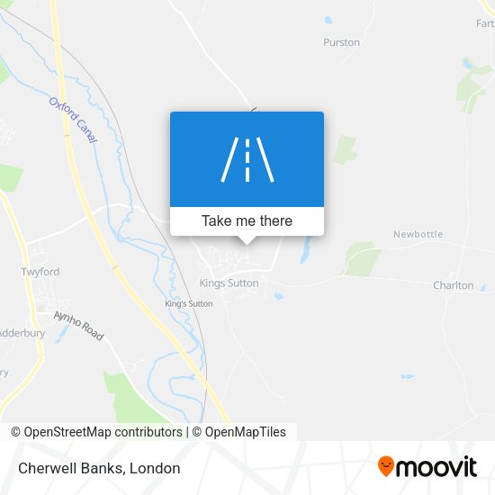 Cherwell Banks map