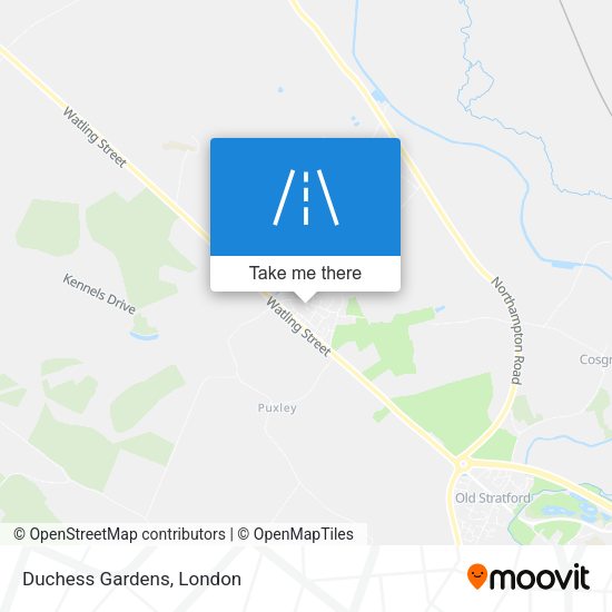 Duchess Gardens map