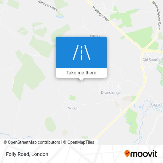 Folly Road map