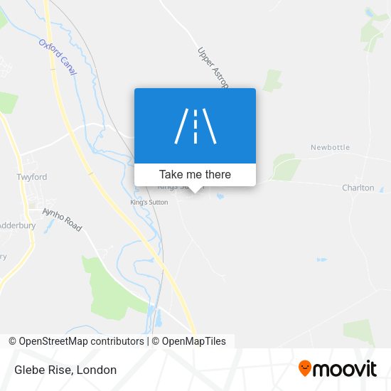 Glebe Rise map