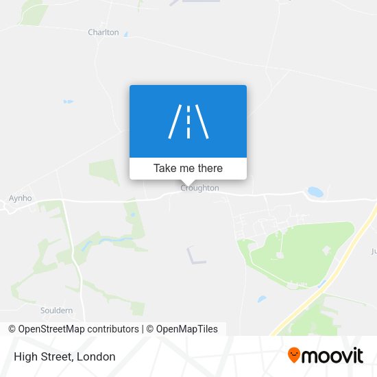 High Street map