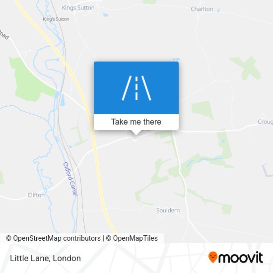 Little Lane map