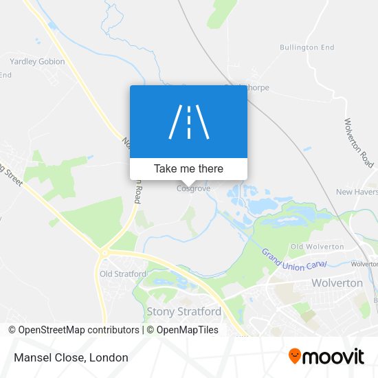 Mansel Close map