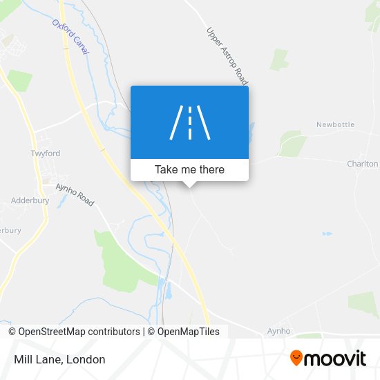 Mill Lane map