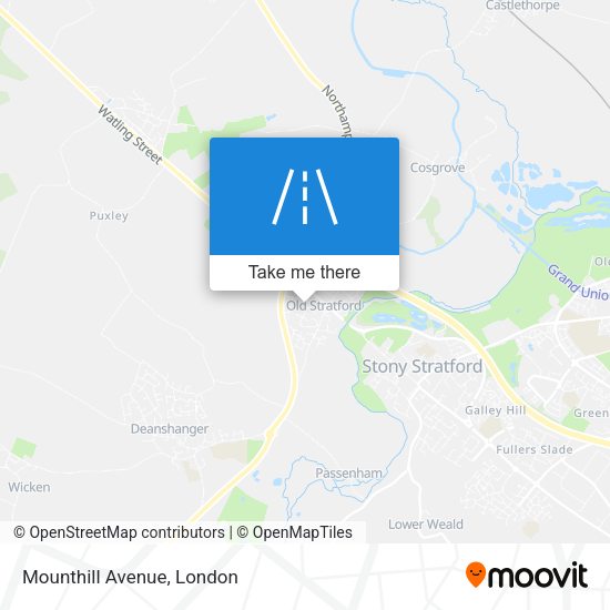 Mounthill Avenue map