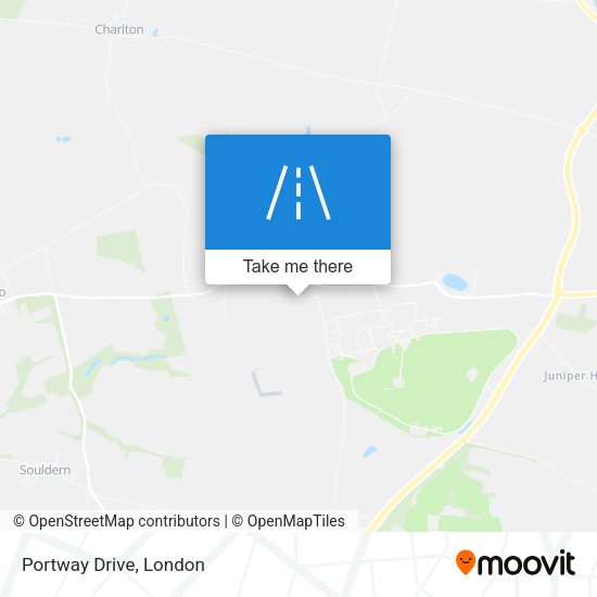 Portway Drive map