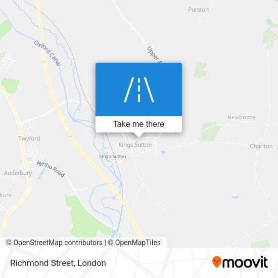 Richmond Street map
