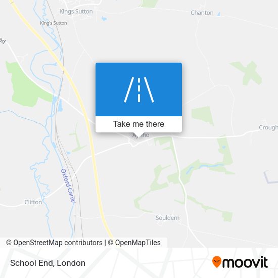 School End map