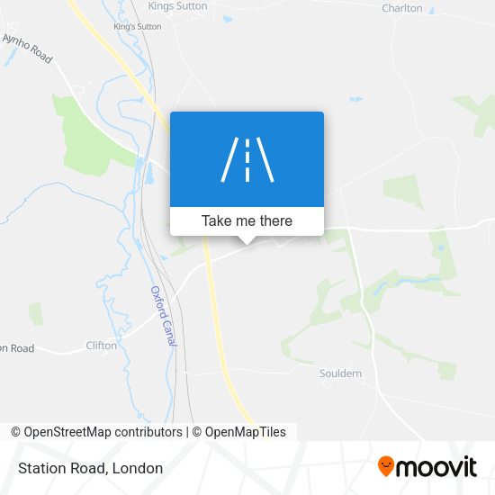 Station Road map