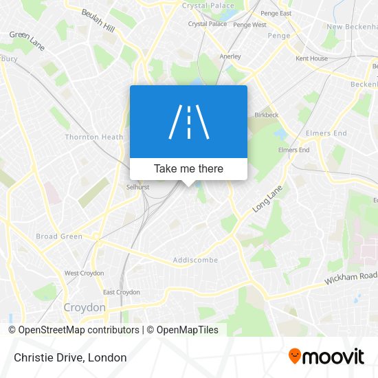 Christie Drive map