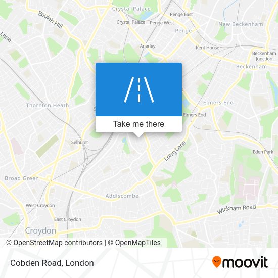 Cobden Road map