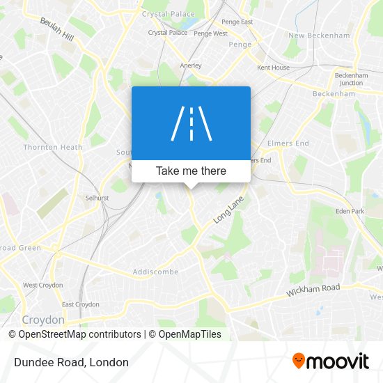 Dundee Road map