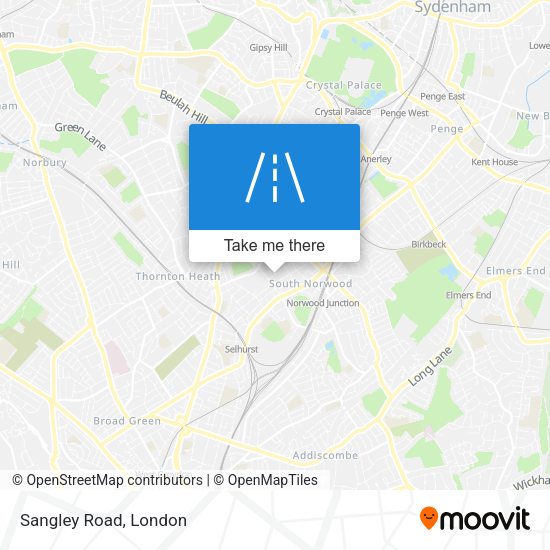 Sangley Road map