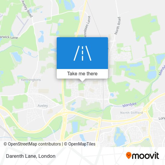 Darenth Lane map