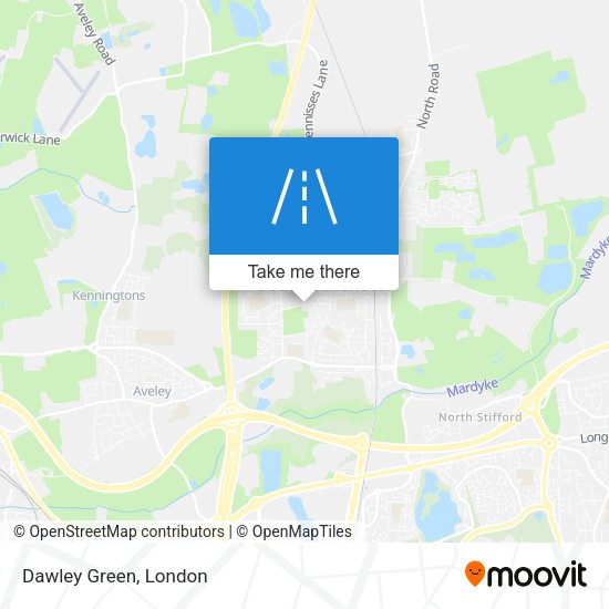 Dawley Green map