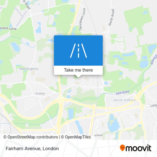 Fairham Avenue map