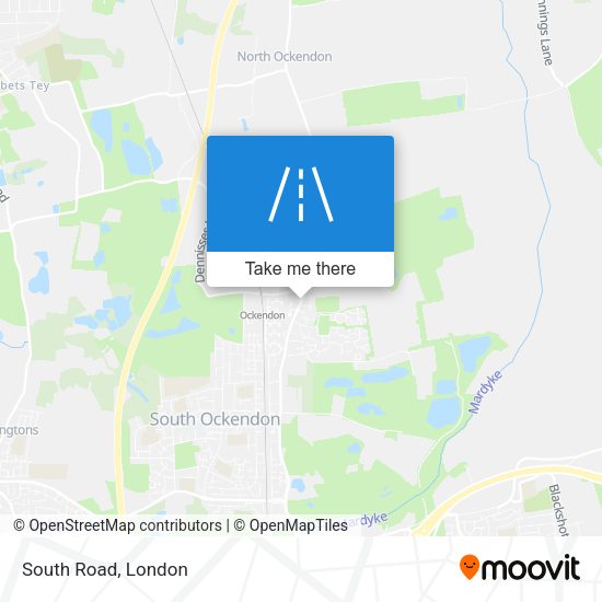 South Road map
