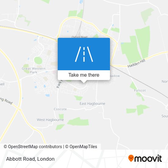 Abbott Road map
