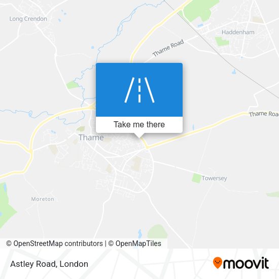 Astley Road map