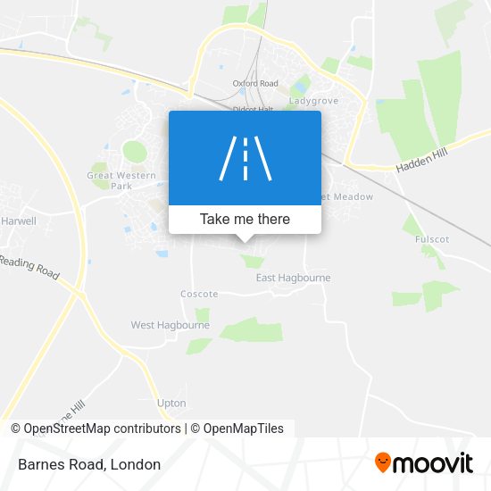 Barnes Road map
