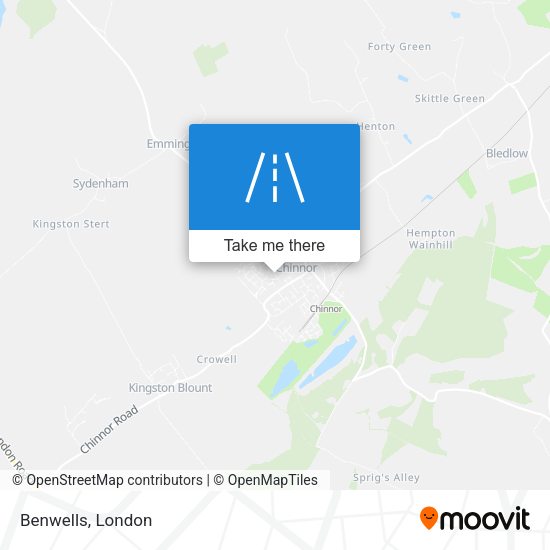 Benwells map