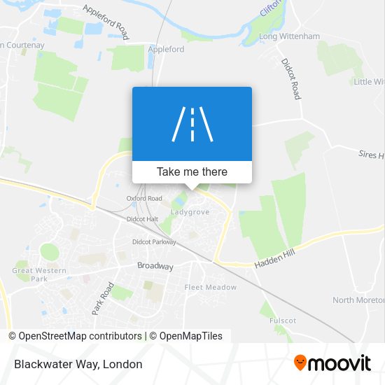 Blackwater Way map