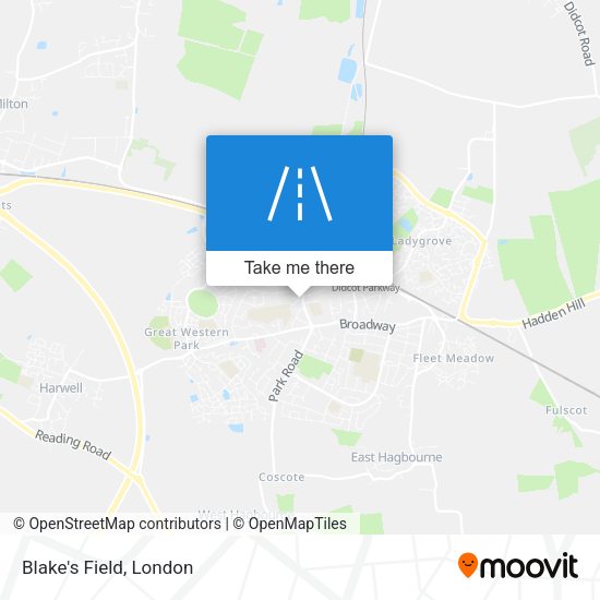 Blake's Field map