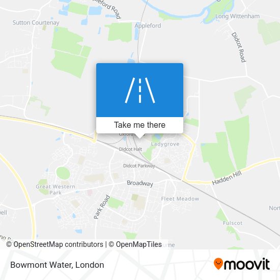 Bowmont Water map