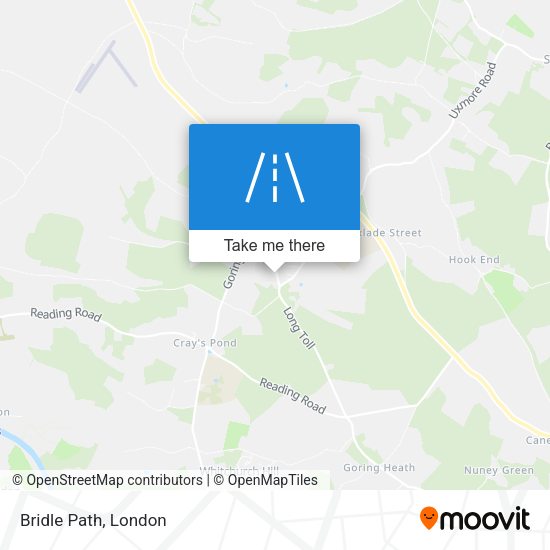 Bridle Path map