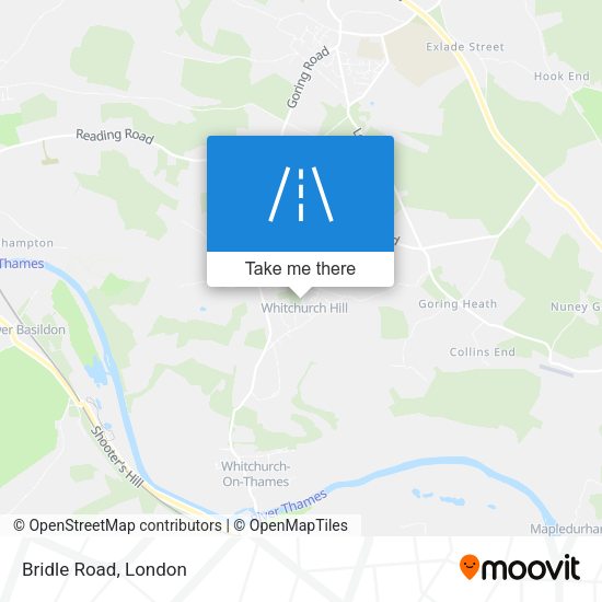 Bridle Road map
