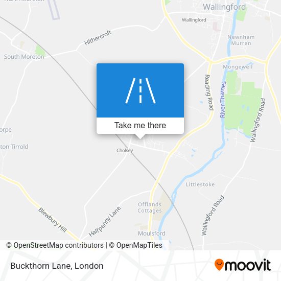 Buckthorn Lane map
