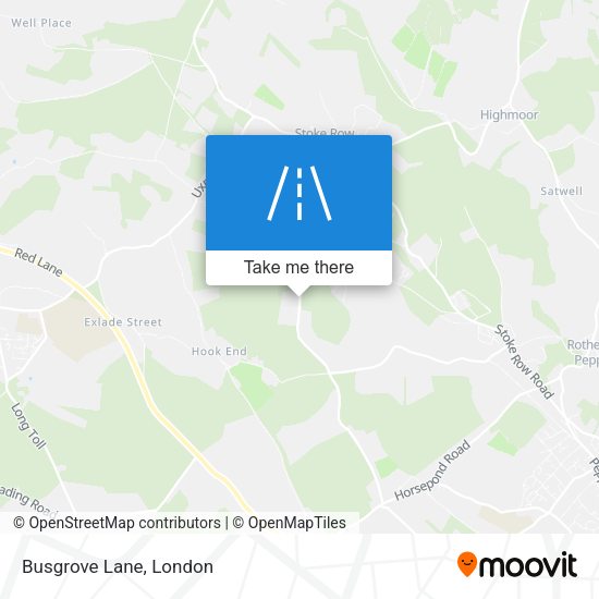 Busgrove Lane map