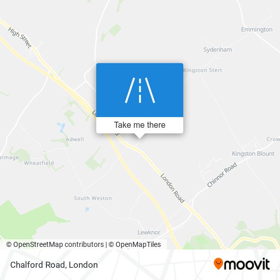 Chalford Road map