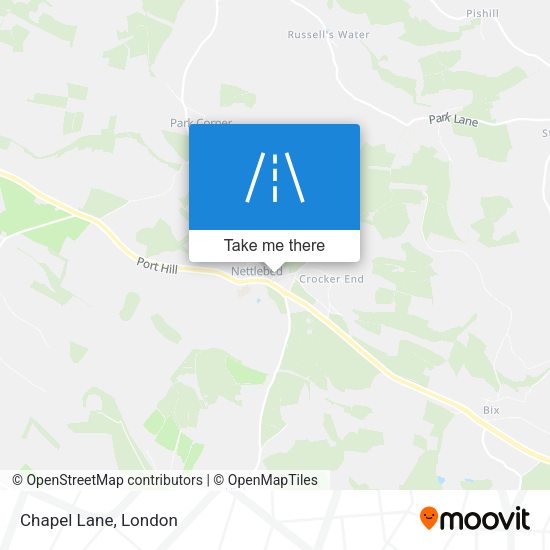 Chapel Lane map
