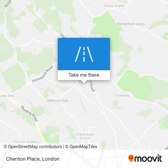 Cheriton Place map
