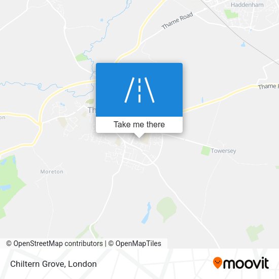 Chiltern Grove map