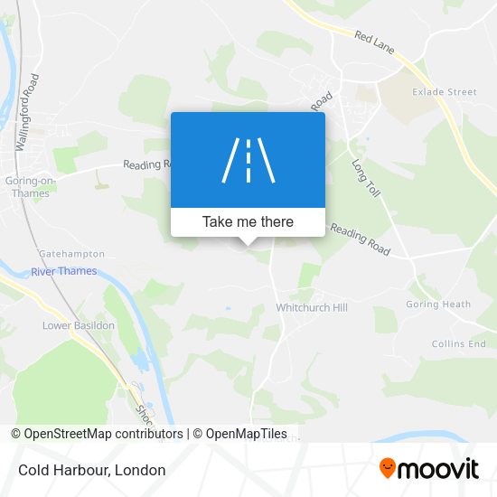 Cold Harbour map