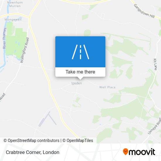 Crabtree Corner map