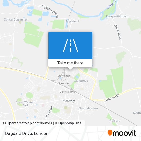 Dagdale Drive map