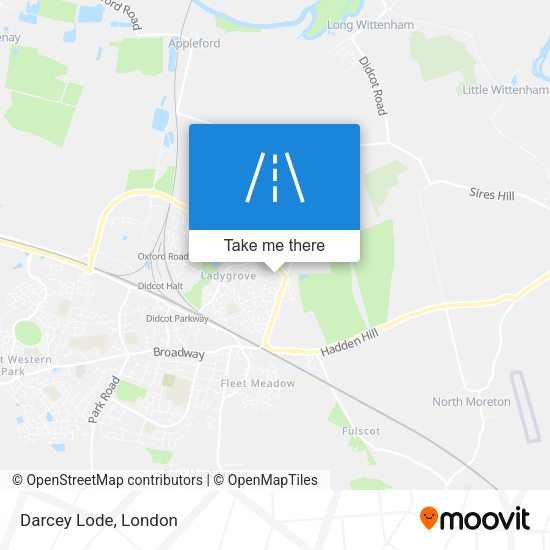 Darcey Lode map