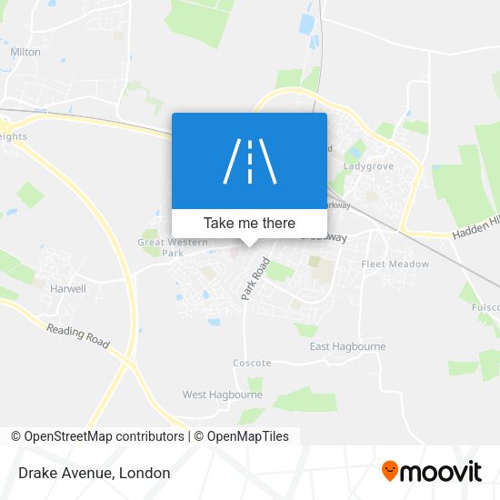 Drake Avenue map