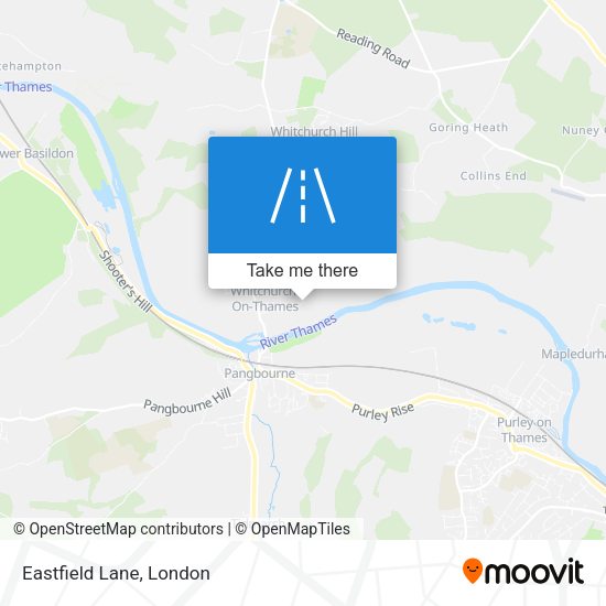 Eastfield Lane map