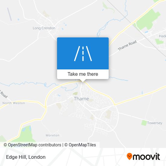 Edge Hill map