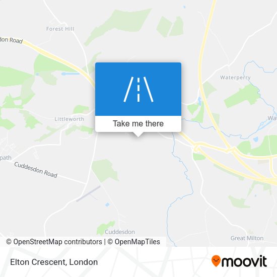 Elton Crescent map