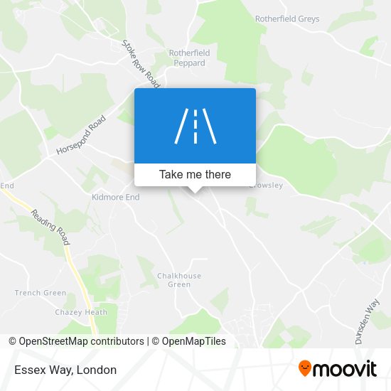Essex Way map