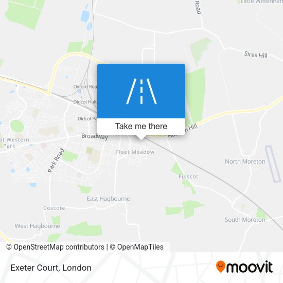Exeter Court map