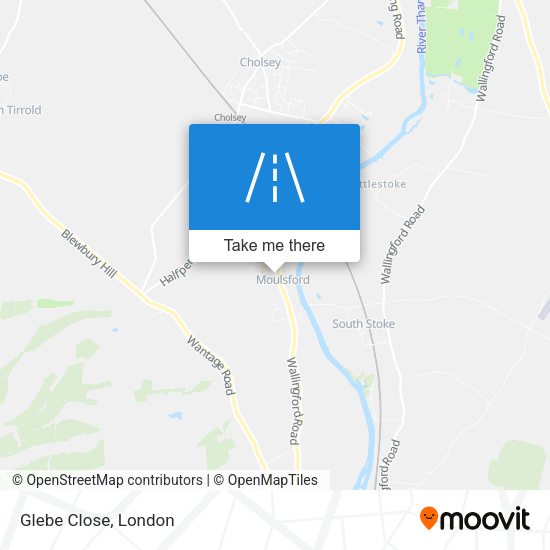 Glebe Close map
