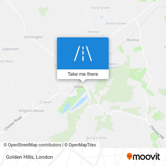 Golden Hills map